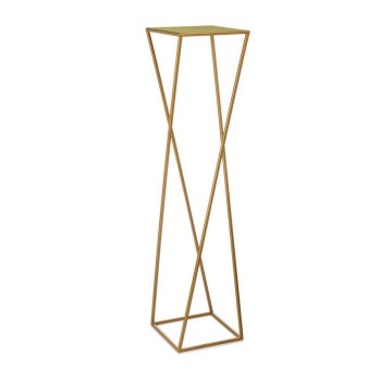 Blomställ 100x24 cm guld