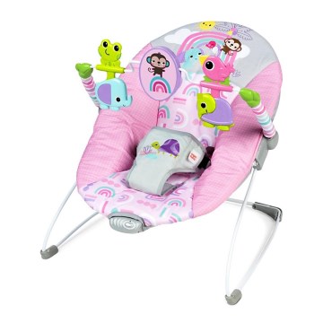 Bright Starts - Vibrerande babysitter PINK PARADISE