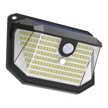 LED solcell väggbelysning med sensor LED/4W/5,5V IP65 1200 mAh